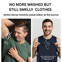 Active Savvy Sports & Activewear Wash - Natural Antibacterial Sanitiser to Remove Sweat Odour