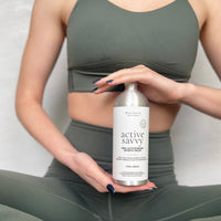 Active Savvy Sports & Activewear Wash - Natural Antibacterial Sanitiser to Remove Sweat Odour