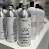 Active Savvy Sports & Activewear Wash - Natural Antibacterial Sanitiser to Remove Sweat Odour
