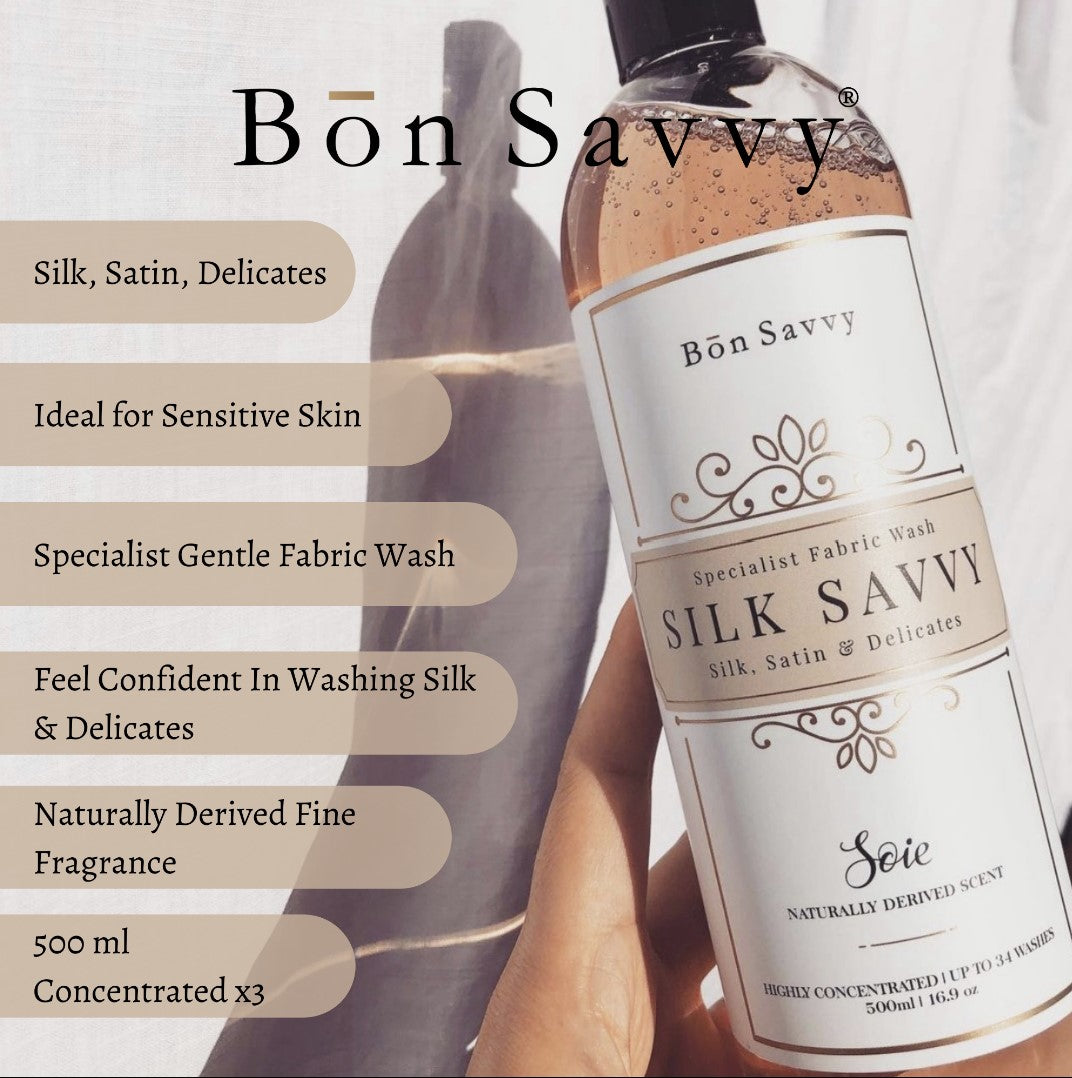 Silk Savvy & Stain Savvy Set | How To Wash Silk Detergent And Remove Stains From Silk