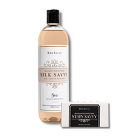 Silk Savvy & Stain Savvy Set | How To Wash Silk Detergent And Remove Stains From Silk