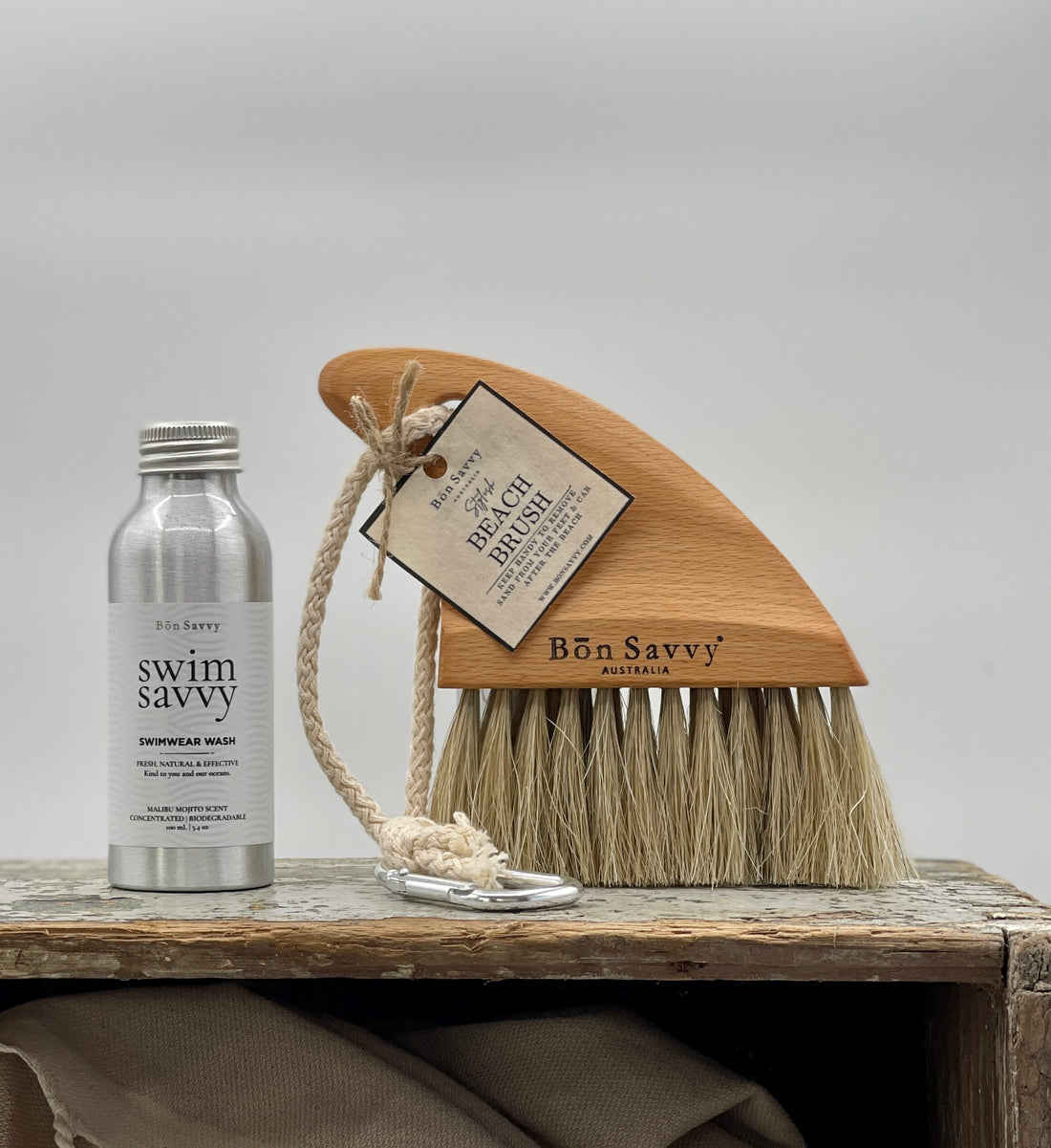 Beach Brush | Fin Shaped Sand Removal Brush