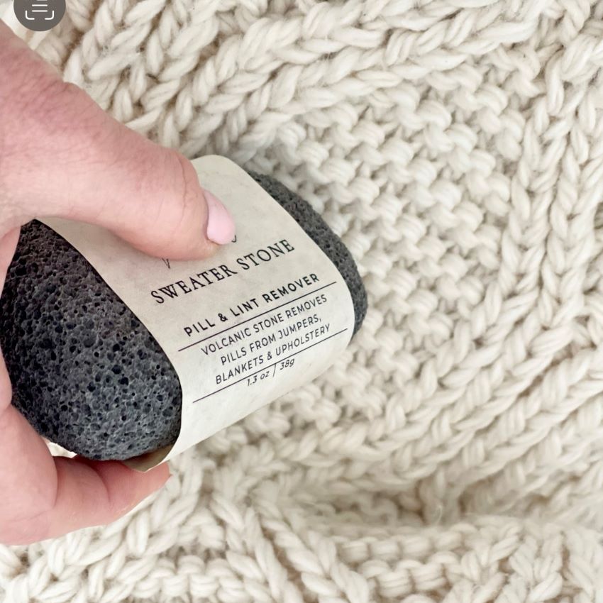 Sweater Stone | Pill & Lint Remover - Natural & Easy