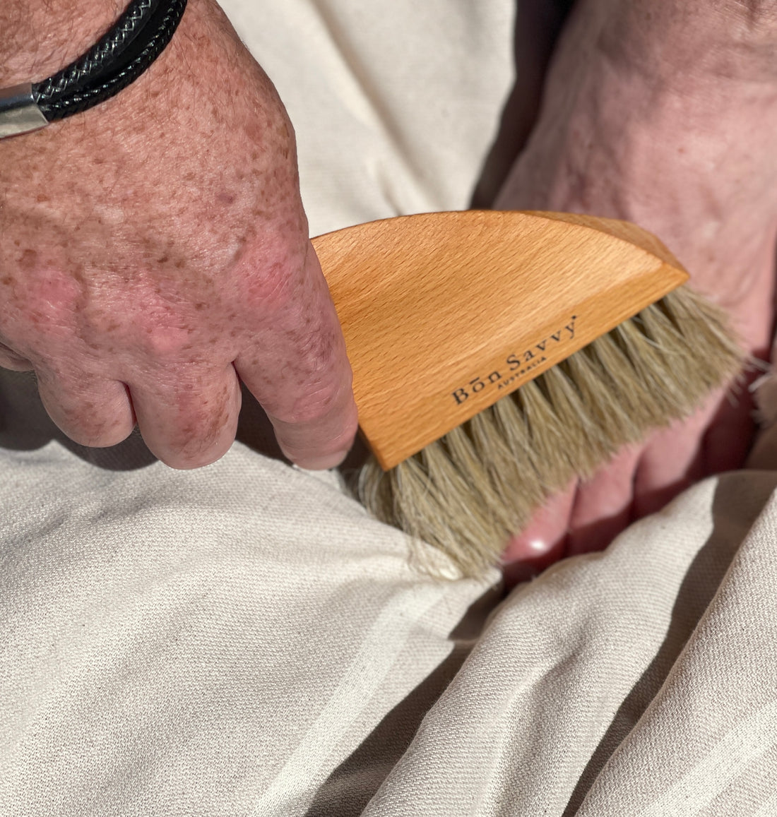 Beach Brush | Fin Shaped Sand Removal Brush