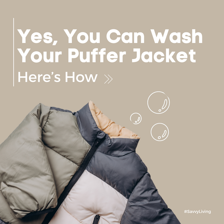 Yes, You Can Wash Your Puffer Jacket - Here's How