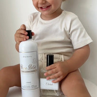 Pure Bébé & Cherish Duo: Luxe Calming Baby Laundry Detergent and Linen Spray Set