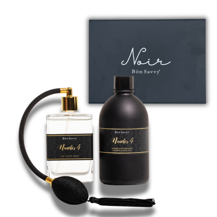 Noir Gift Set: Luxury Fragrance & Delicates Care