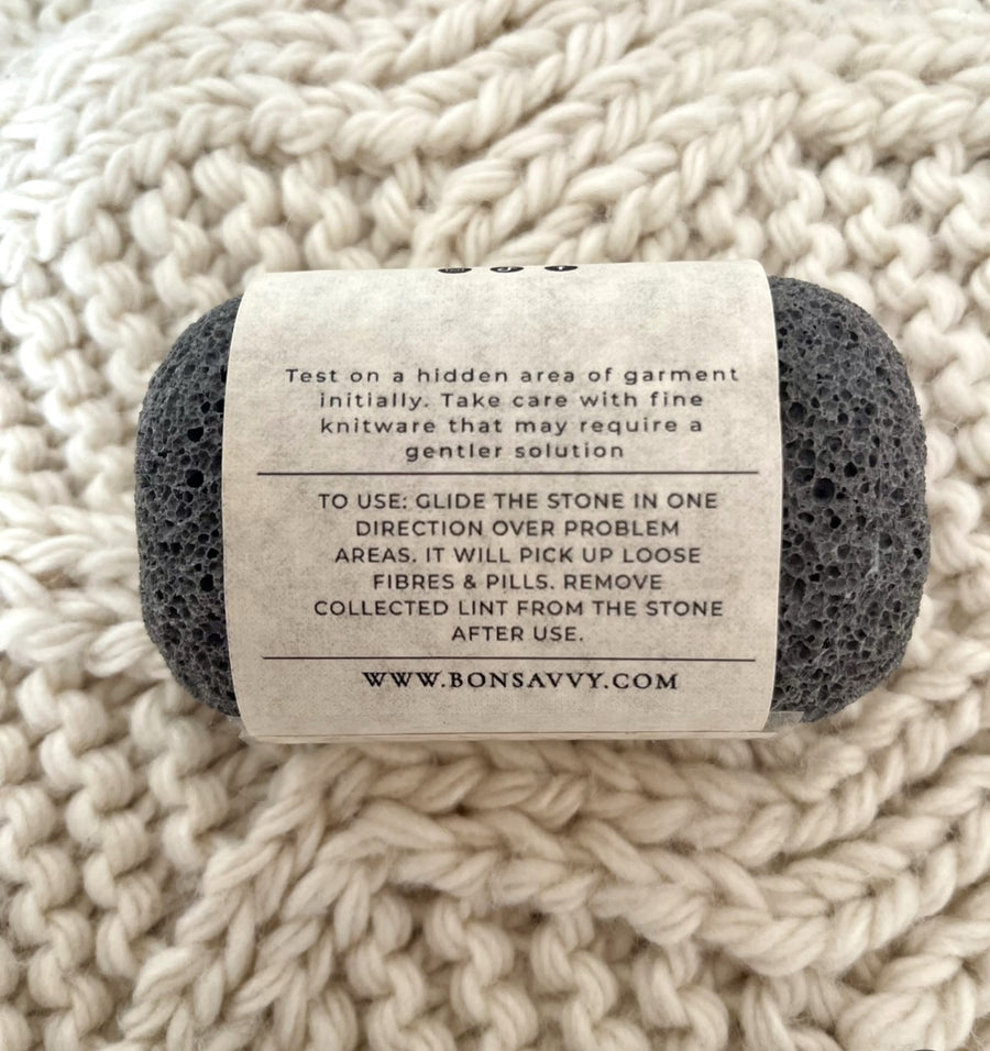 Sweater Stone | Pill & Lint Remover- Natural Easy